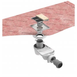 Kit système Evolux avec grille de spot intégrée 11,6x11,6cm