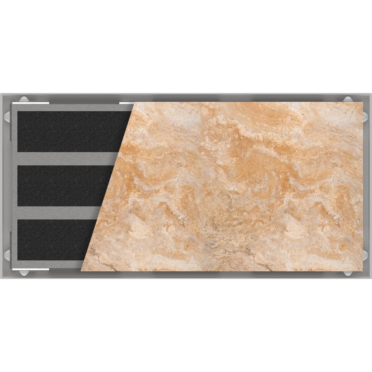 Grelha Evolux Integra 15x30