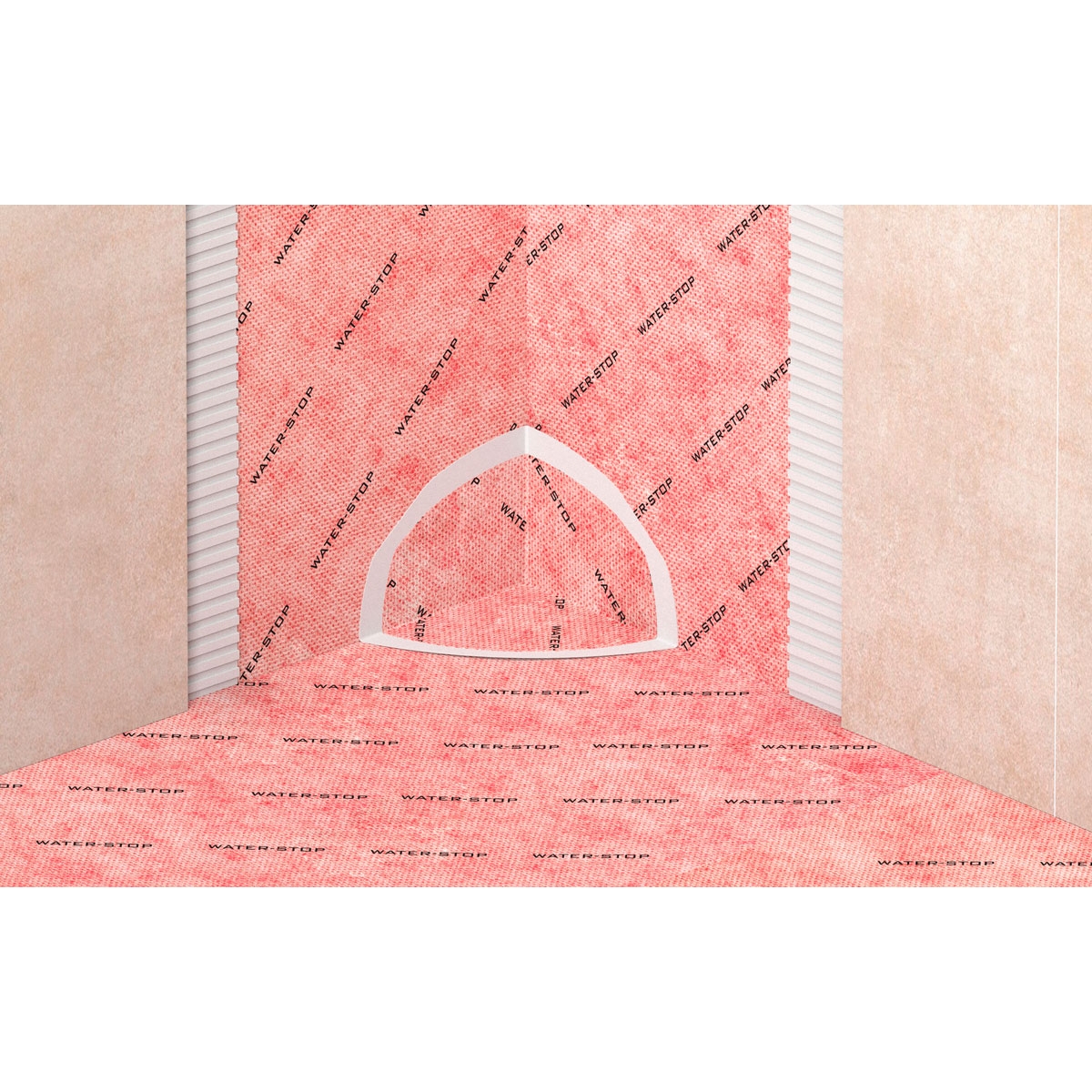 Reinforcement for inner corner Water-stop