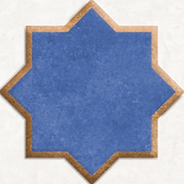 Taco Heredad azul 5x5 (ud)