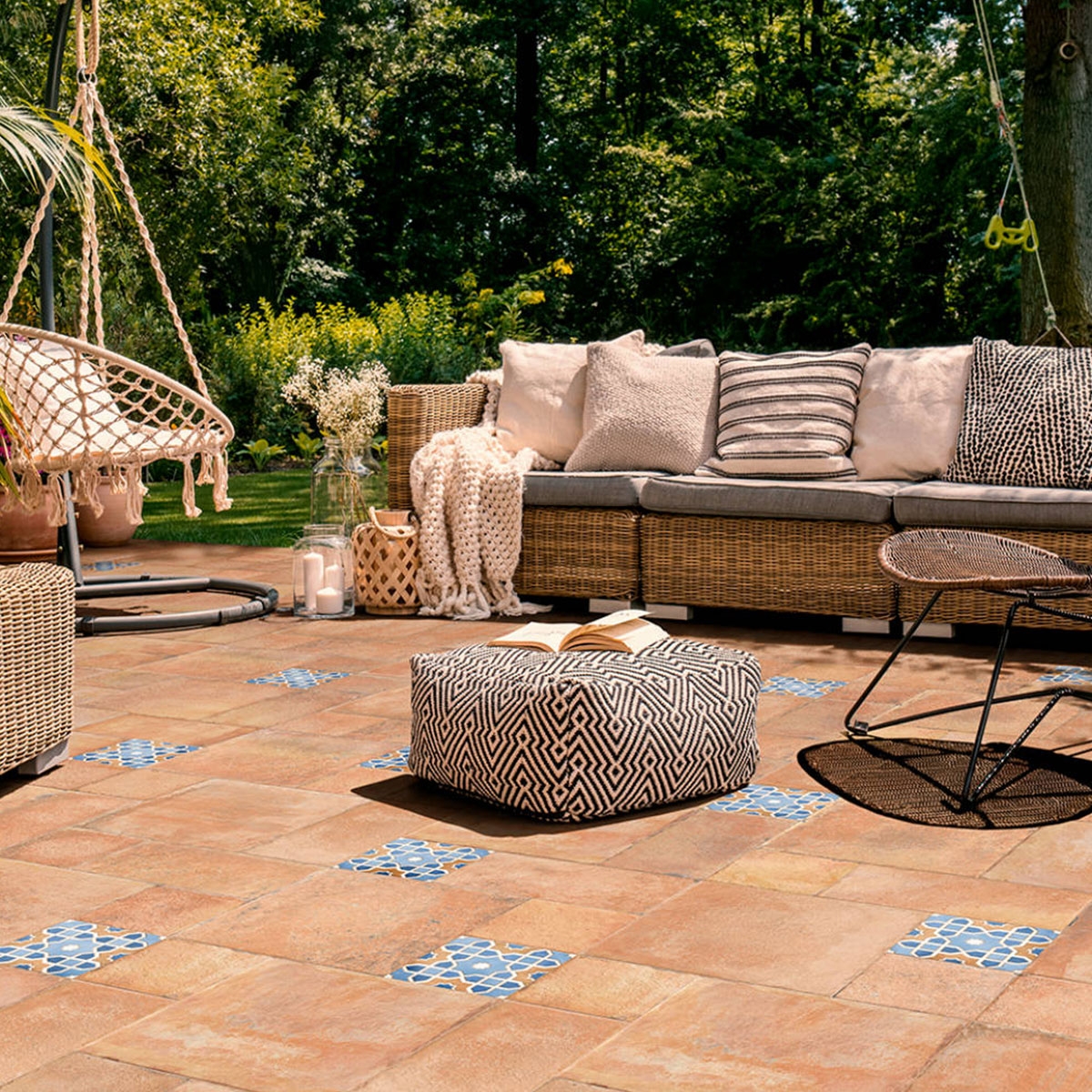 Mudejar Cotto 25x25 (1 m2) ambiente