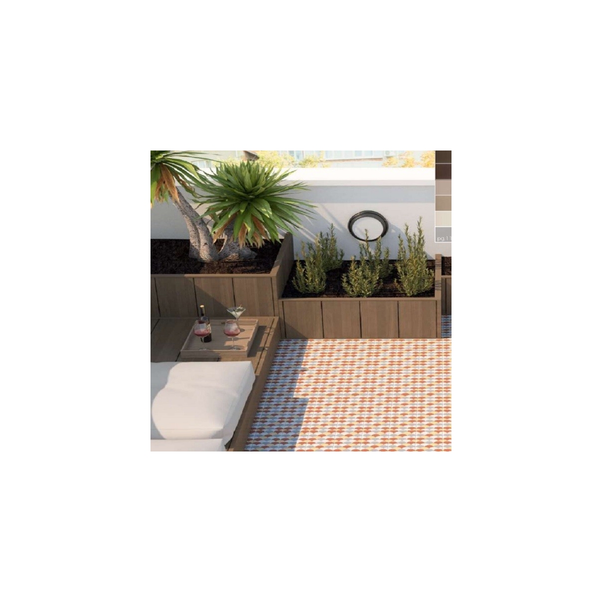 Pissano Marivent Orange 15x15 (m2)