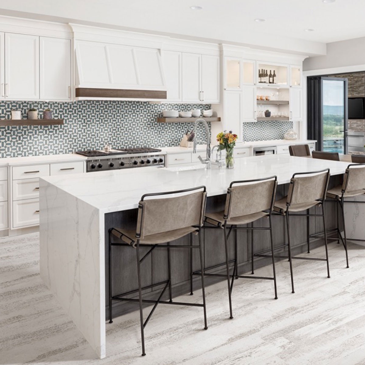 Mudéjar Verde 25x25 (1 m2) chambre 2