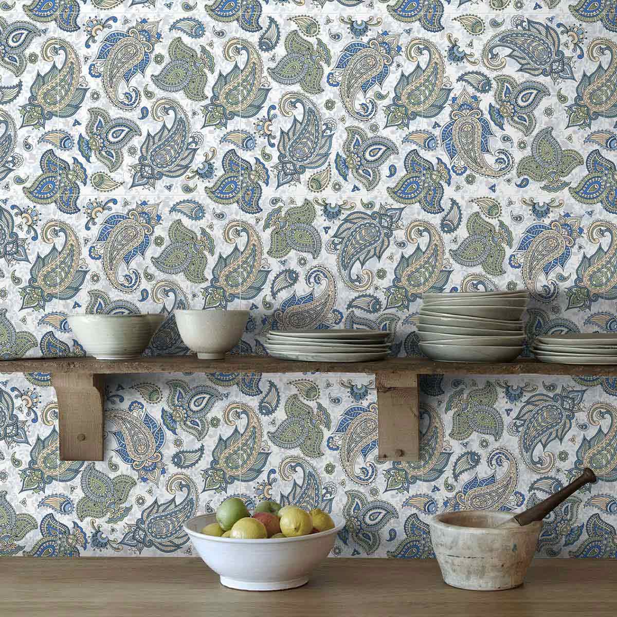 Paisley Hawa 25x25 (1 m2) ambiente