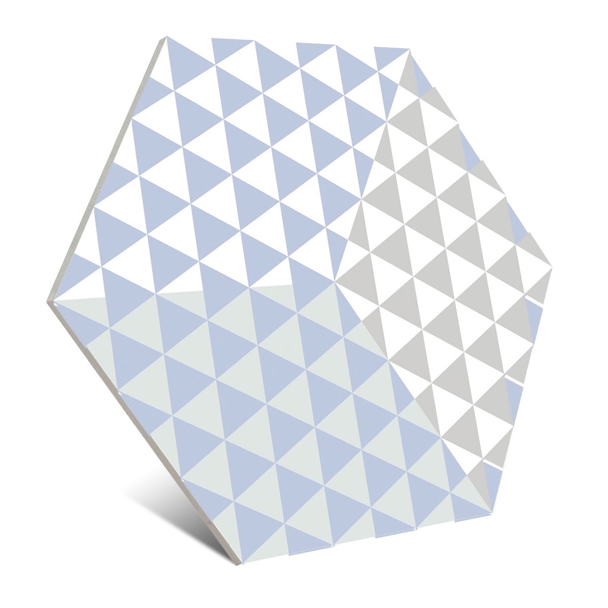 Hexa Peonia Azul 23x27 (caja 0.75 m2) diseño 2