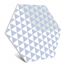Hexa Peonia Azul 23x27 (caja 0.75 m2) diseño 1