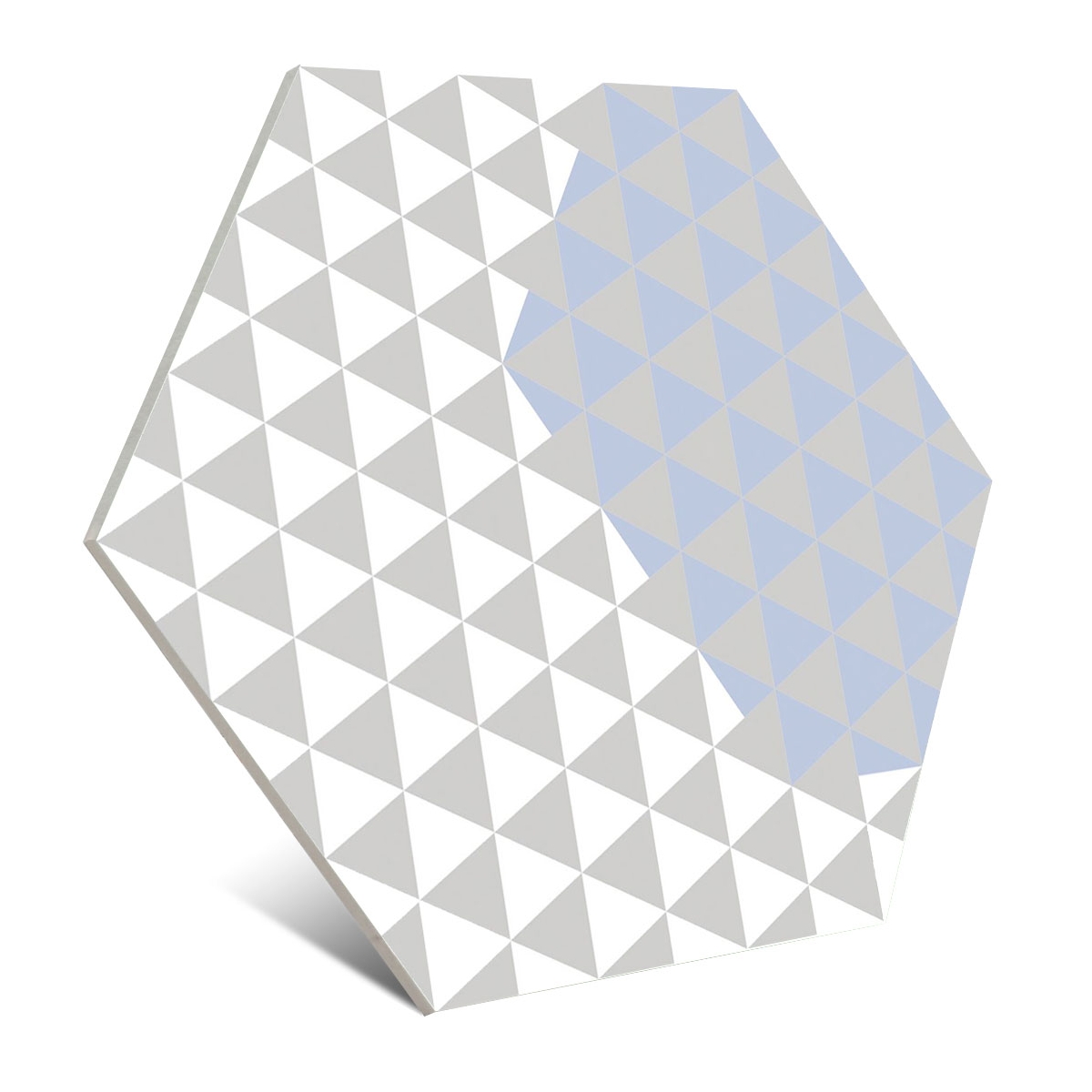 Hexa Peonia Blue 23x27 (box 0.75 m2) design 3