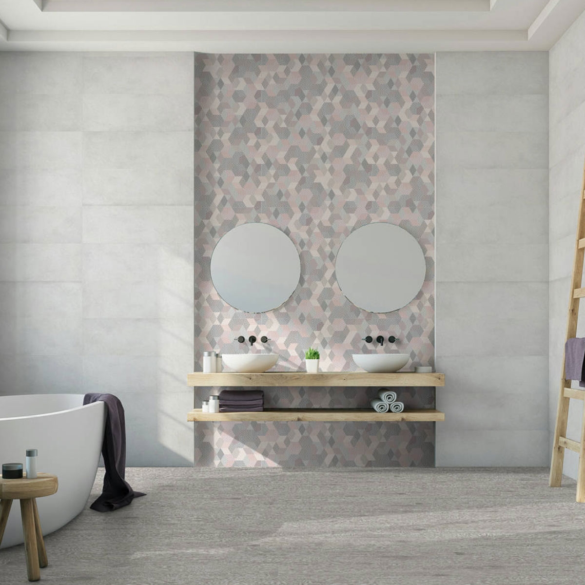 London White 30x90 (box 1.35 m2) ambient 1