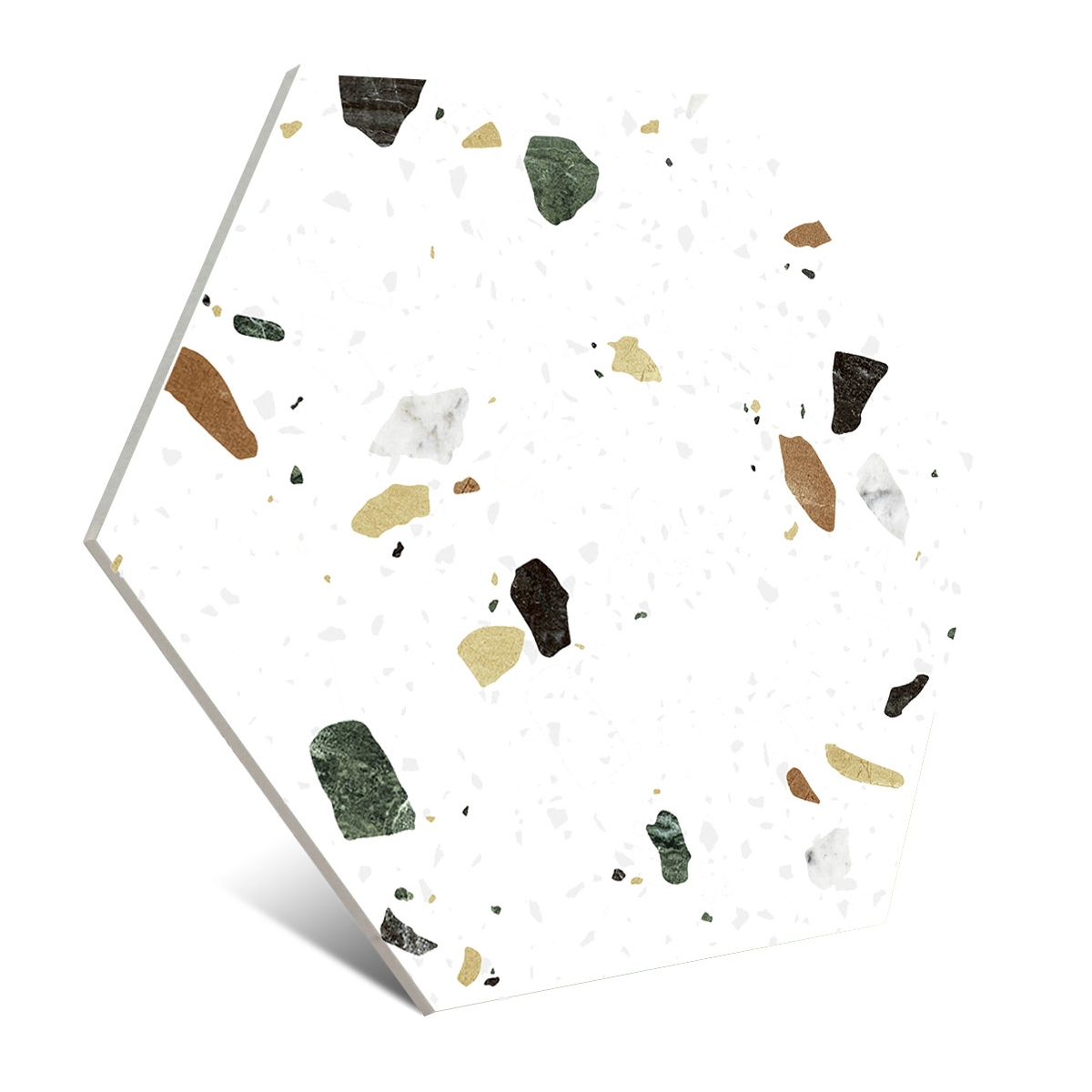 Hexa Tritato Blanco 23x27 (caja 0.75m2) diseño 2