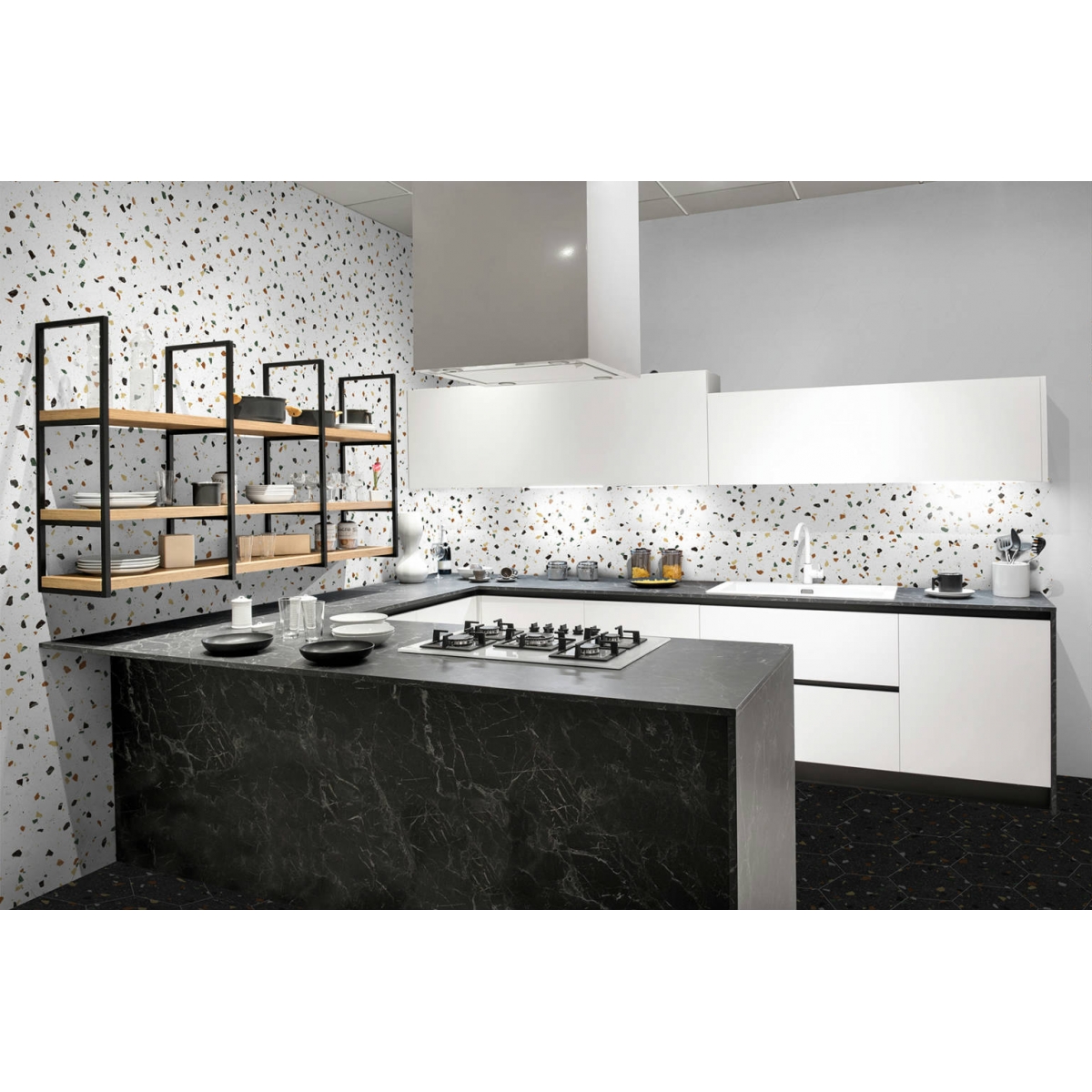 Hexa Tritato Blanco 23x27 (caja 0.75m2) diseño 4