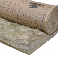 COUVERTURE EN PAPIER KRAFT EN LAINE MINÉRALE 80mm MRK40 1.2x11 (Paquet 13.2 m2)