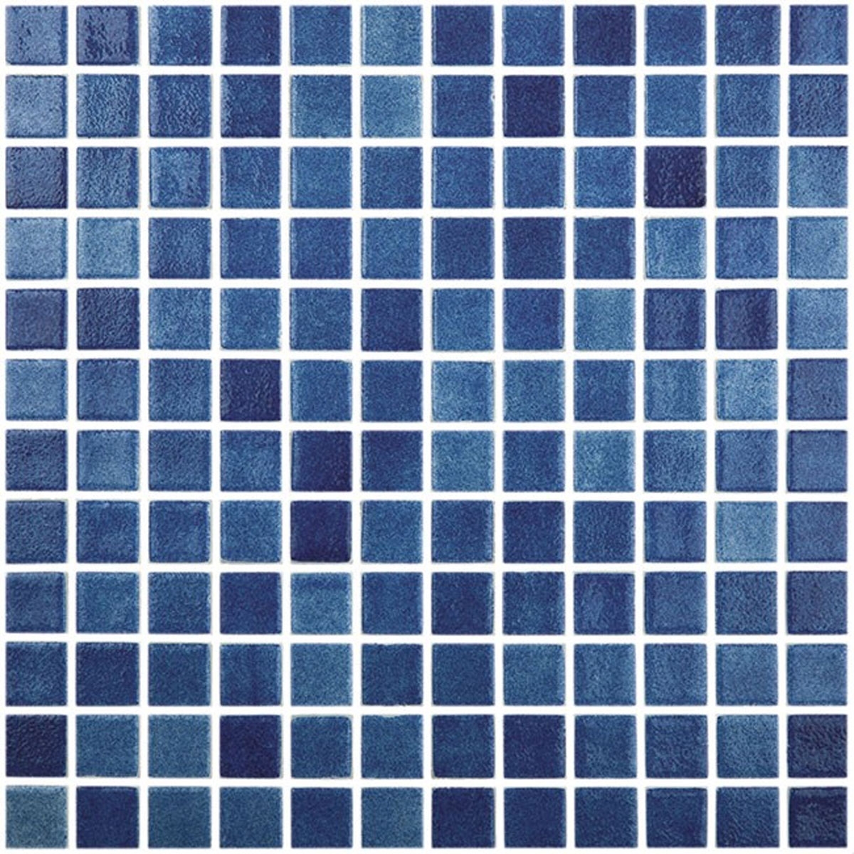 Imagen de Gresite antideslizante azul marino niebla (Caja 2 m2)