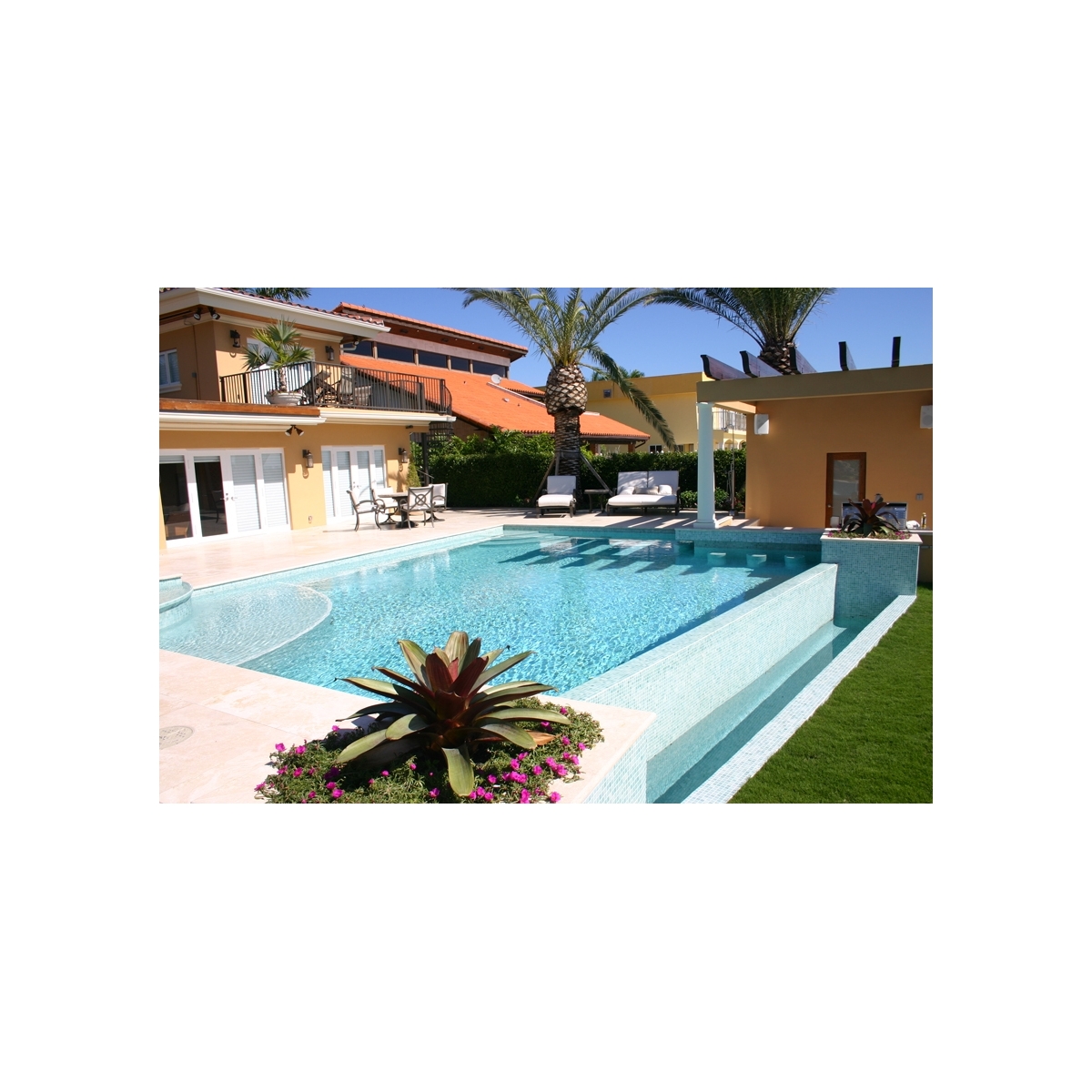 Photos d’ambiance de Nice Blue Anti-slip Fog Gresite (Boîte 2 m2) [45749]