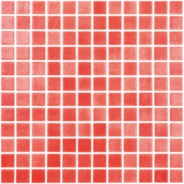 Gresite antideslizante rojo niebla (Caja 2 m2)
