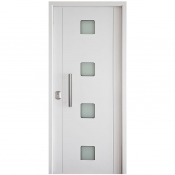 Milan Glass Armored Door