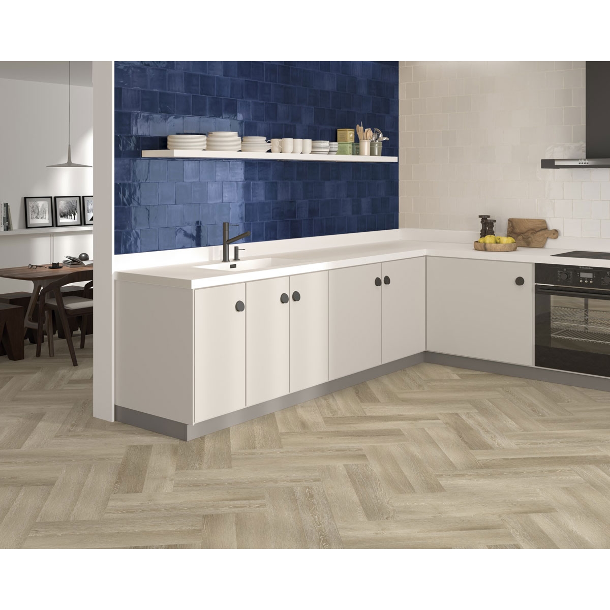 Image of Tabarca Matte White 15x15 (box 0.9 m2)