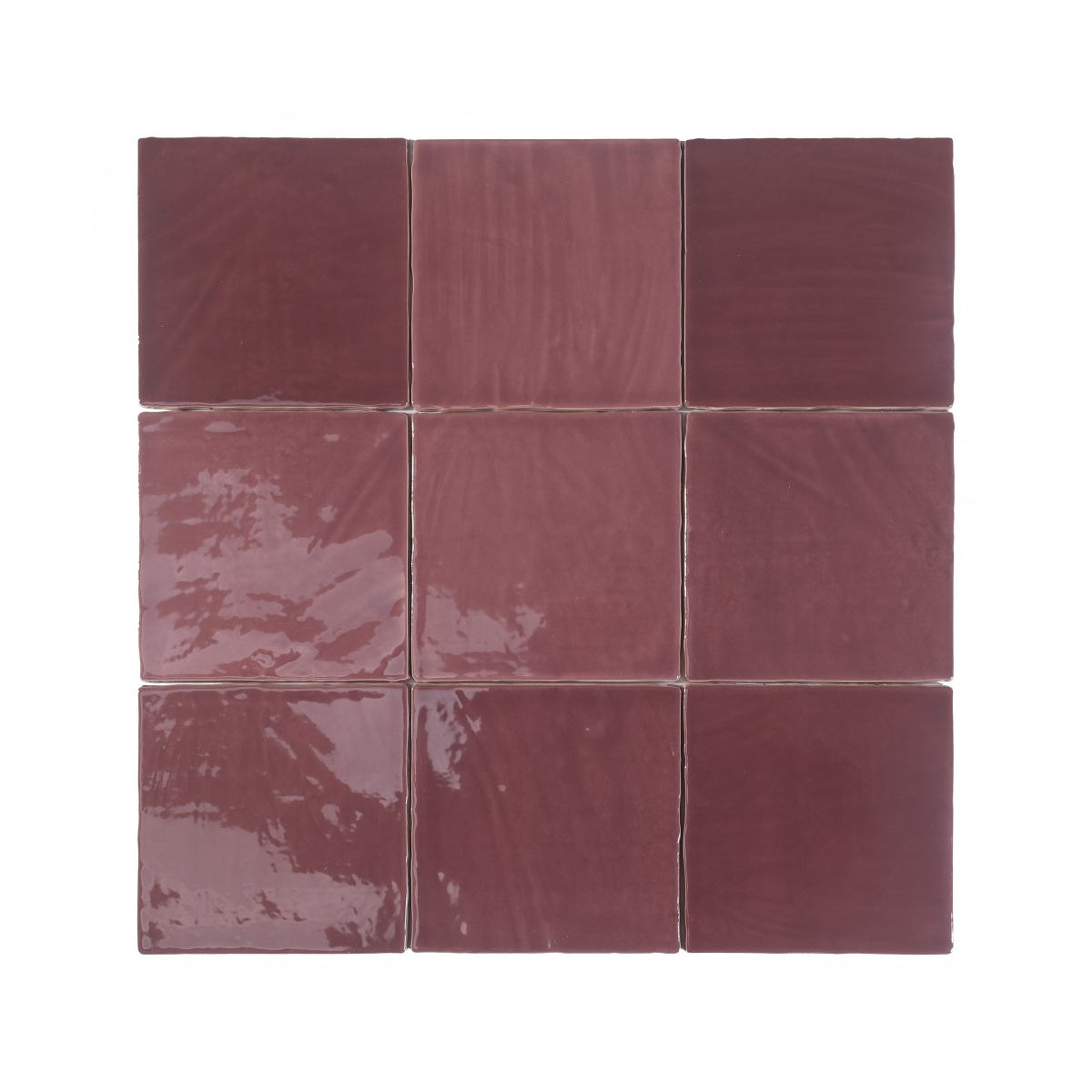 Fotos ambiente de Tabarca Granate 15x15 Brillo (caja 0,9 m2) [45839]