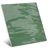 Fotografias de ambiente de Tabarca Verde 15x15 Gloss (caixa 0,9 m2) [45853].