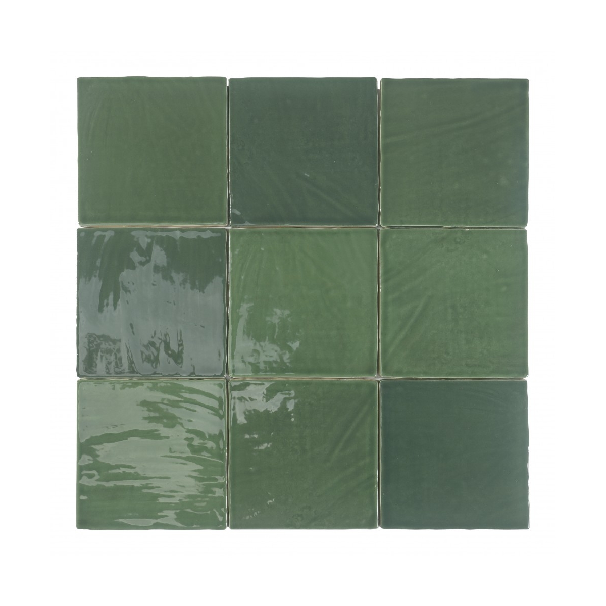 Composition Tabarca Vert 15x15 Brillant