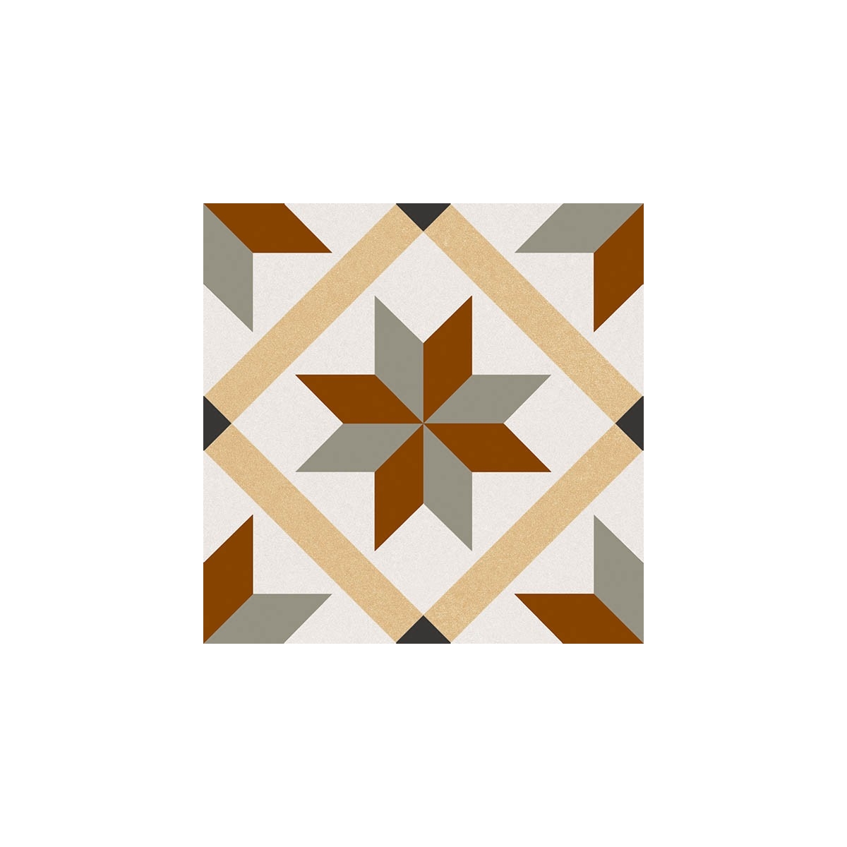 Genova Brown (m2) hydraulic flooring and tiles at the best price