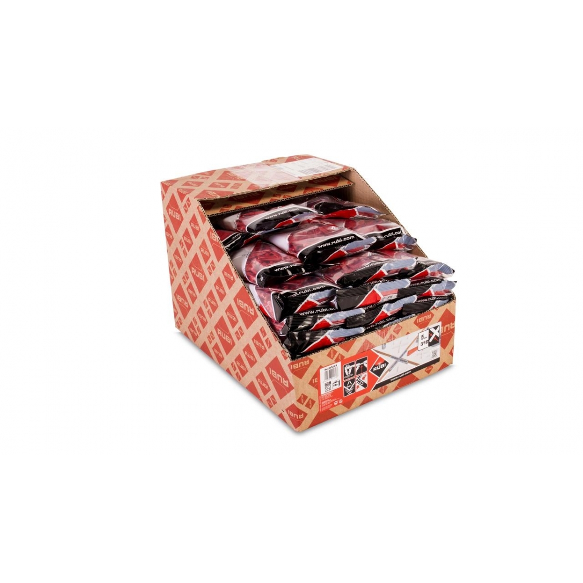 Image 1 de Cales pour carrelage 5 mm (48xB-500 u) Boîte d’affichage