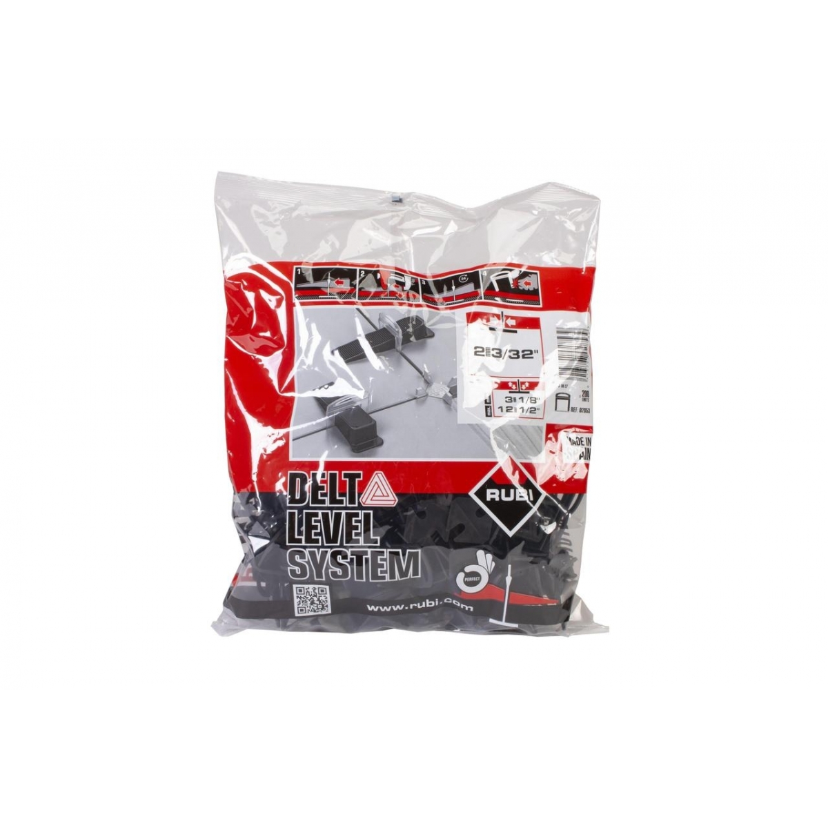 SYSTÈME DE NIVEAU DELTA bride 2 mm / 3-12 mm (B-200 u)