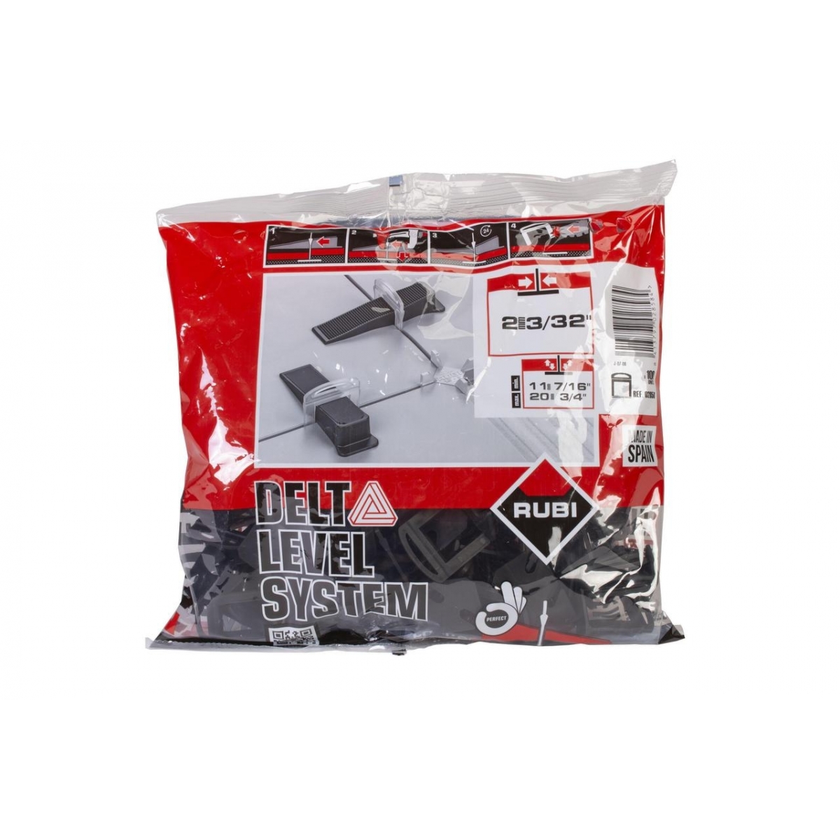 Bild 1 des DELTA LEVEL SYSTEM Flansch 2 mm / 11-20 mm (B-100 u)