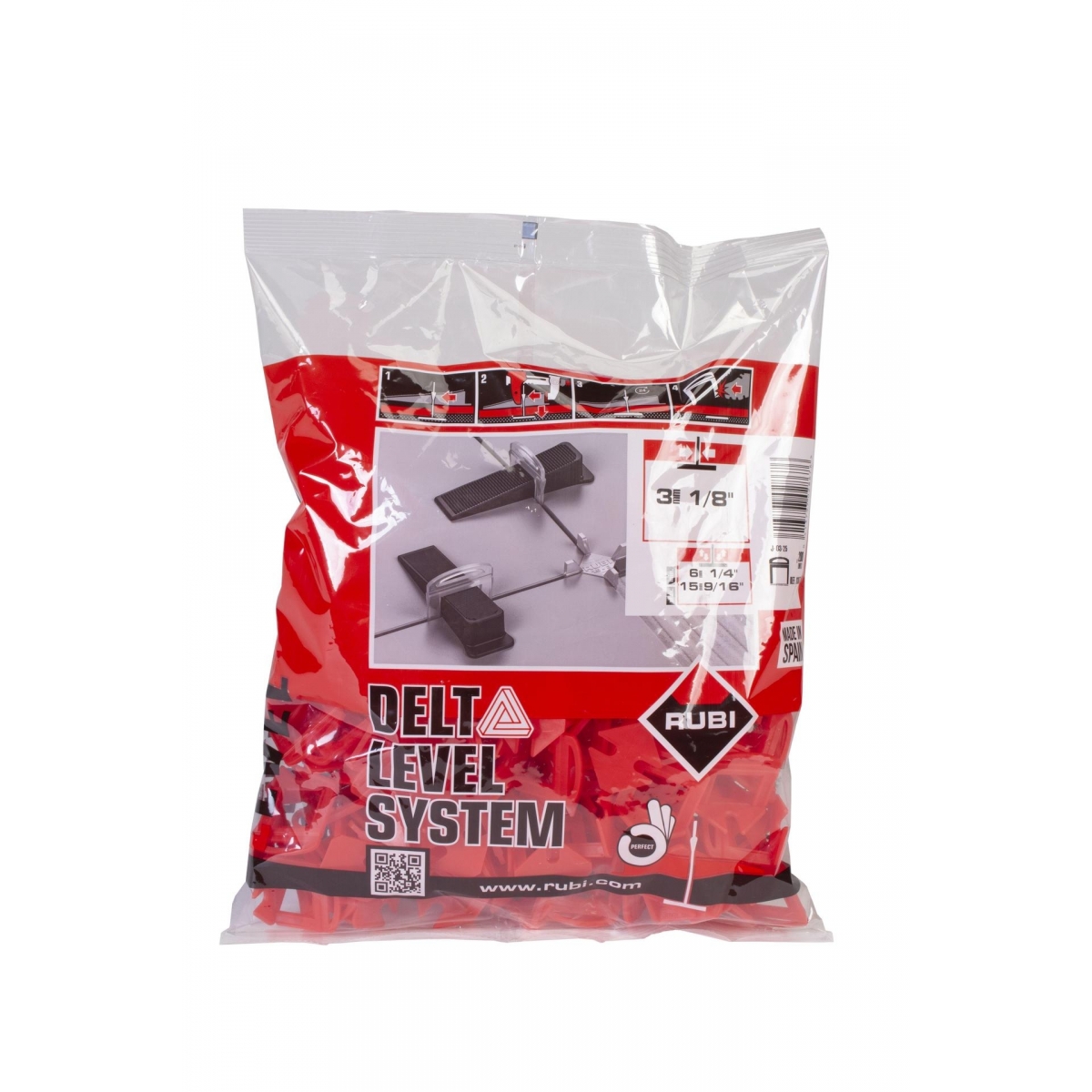 Imagen 1 de Brida DELTA LEVEL SYSTEM 3 mm / 6-15 mm (B-200 u)