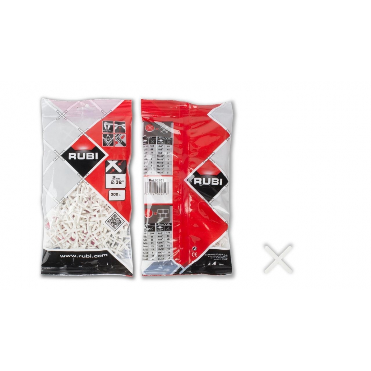 Imagen 3 de Crucetas para juntas 2 mm (B-300 u)