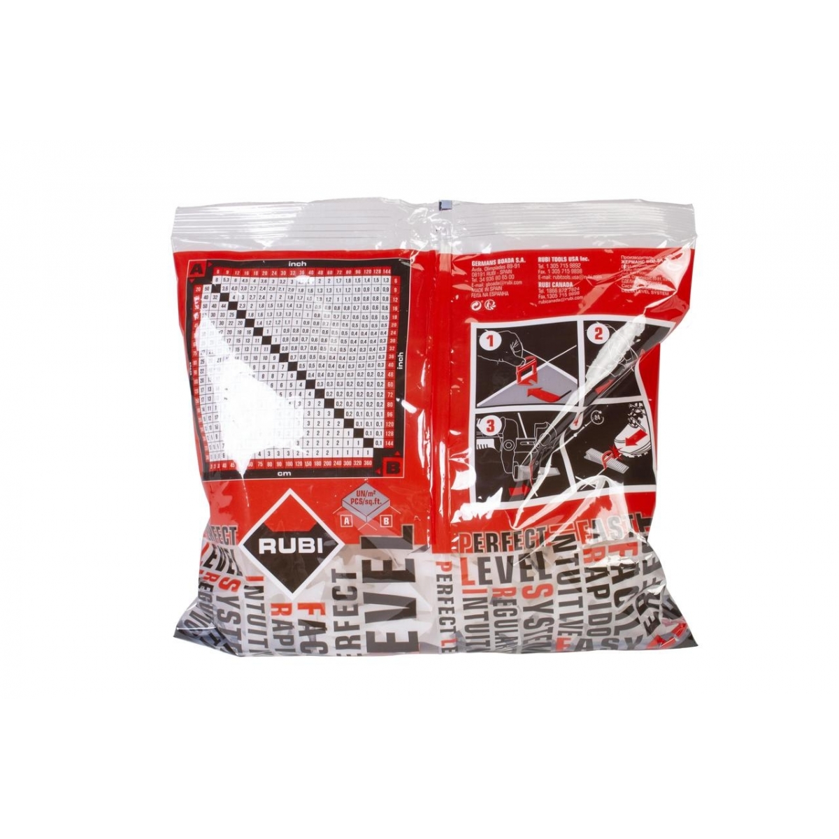 Imagen 2 de Brida 3-12mm 0,5mm DELTA LEVEL SYSTEM (B-100)