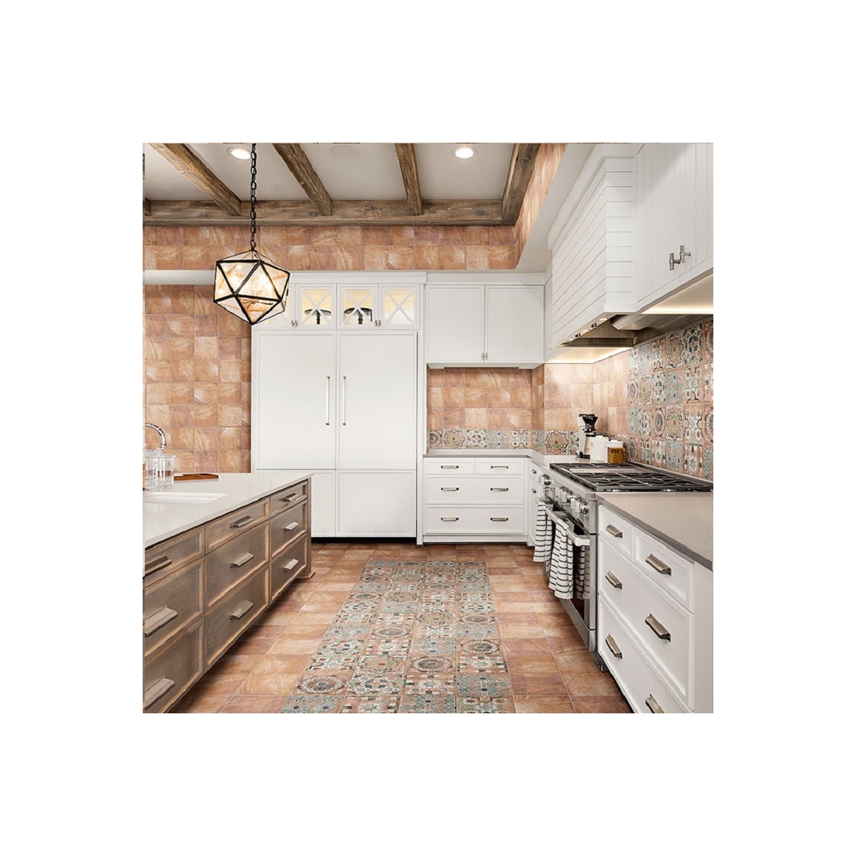 Sols et carreaux Forli Cream (m2) imitation hydraulique bon marché - Forli Series