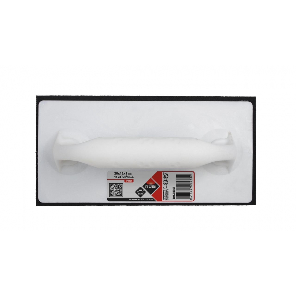 Image 3 of PRO 24x12x1 cm rubber trowel for joints