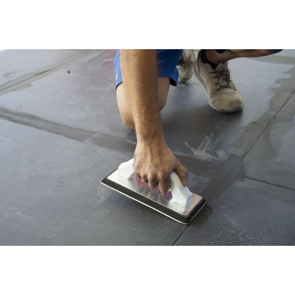 Image 4 of PRO rubber trowel for joints 28x14x1 cm