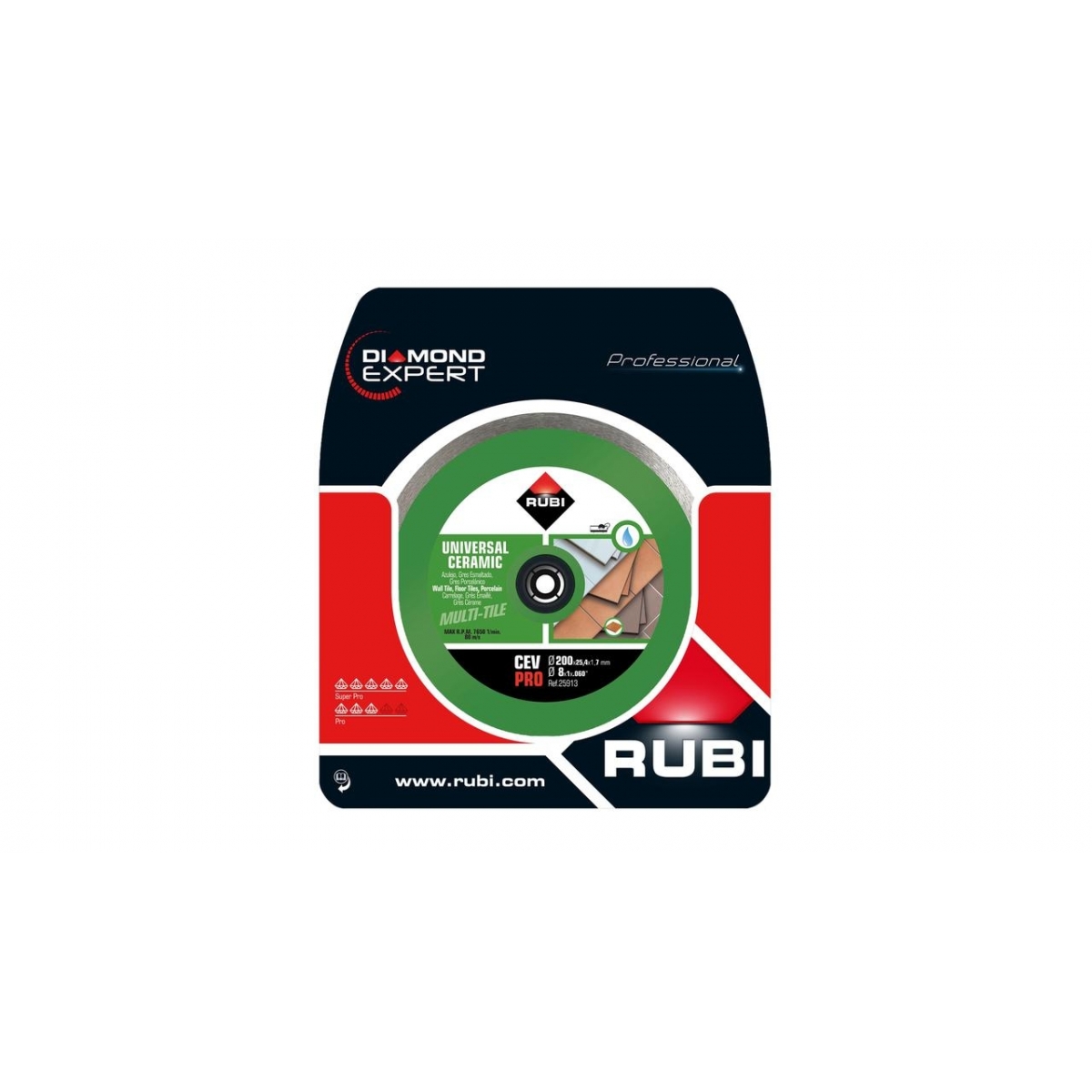 Image 2 of CONTINUOUS CONTINUOUS ceramic general diamond blade CEV-200 PRO