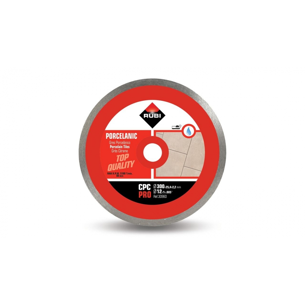 CONTINUO CPC-300 PRO porcelain stoneware diamond blade
