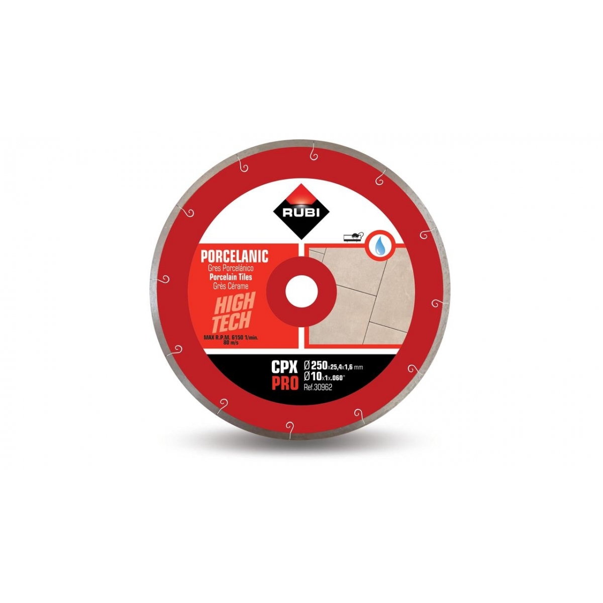J-SLOT CPX-250 PRO porcelain stoneware diamond blade