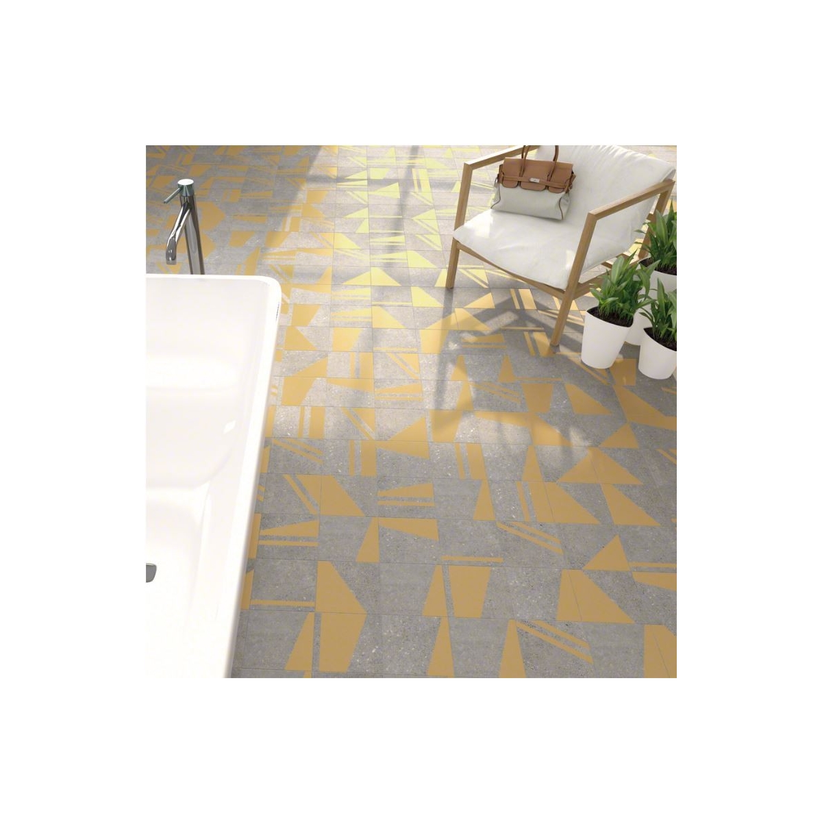 Vives Kokomo Grafite Gold 20x20 (m2)