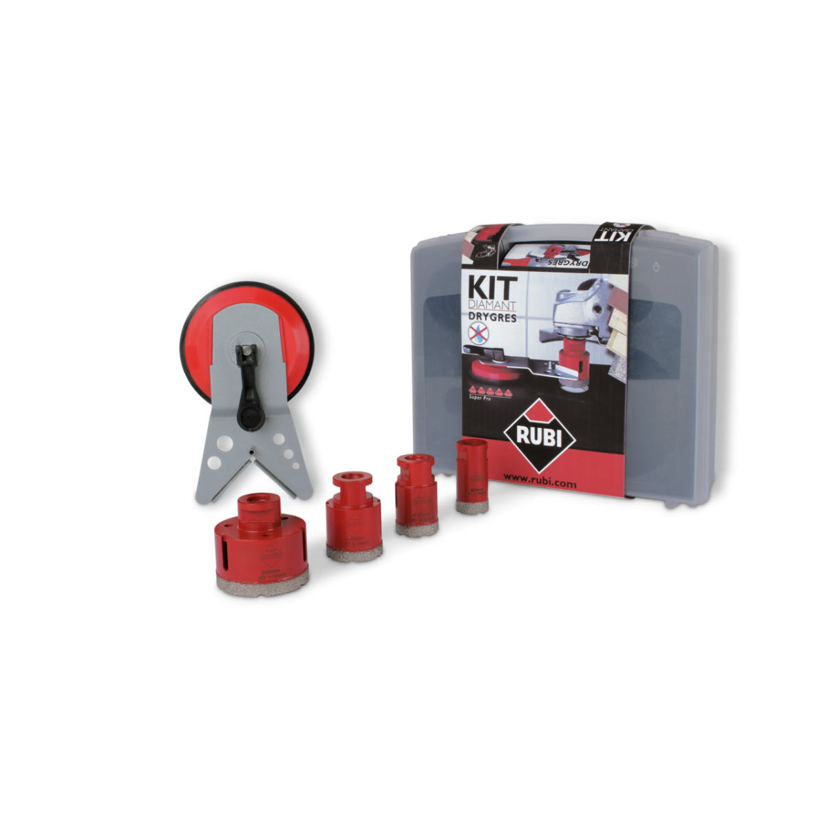 Image 1 du kit 4 forets DRYGRES