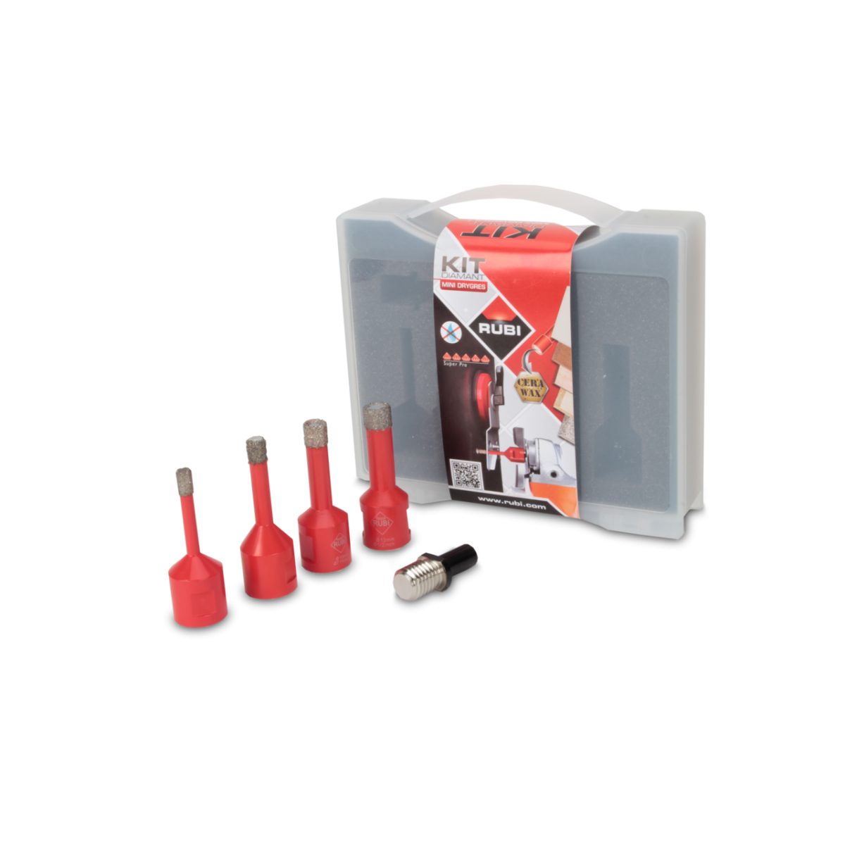 Imagem 1 do kit de brocas MINI DRYGRES