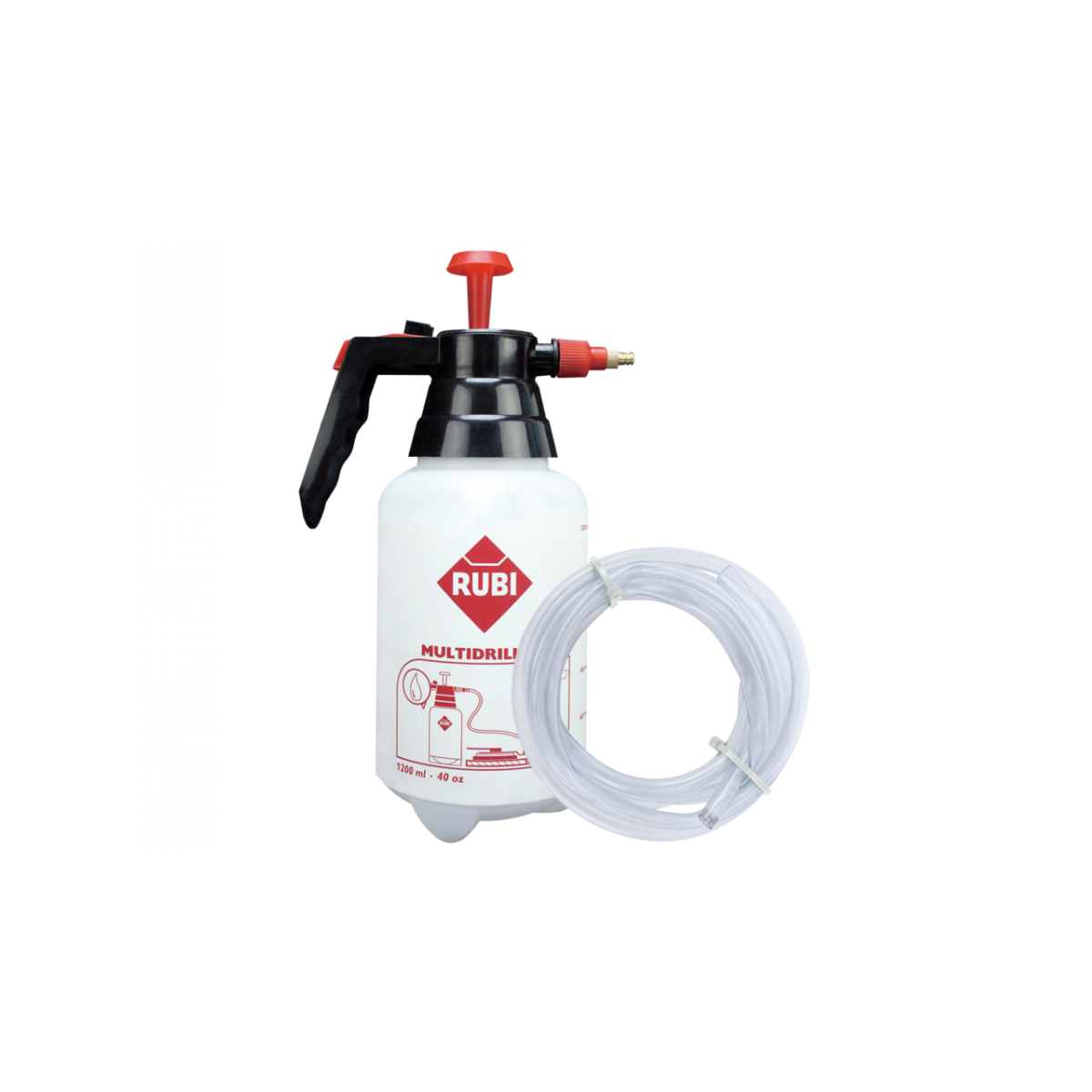 Abbildung 1 von Tank und Schlauch für die MULTIDRILL-Anleitung