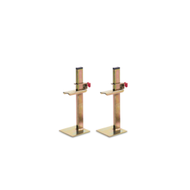 Juego soportes regla 30 cm