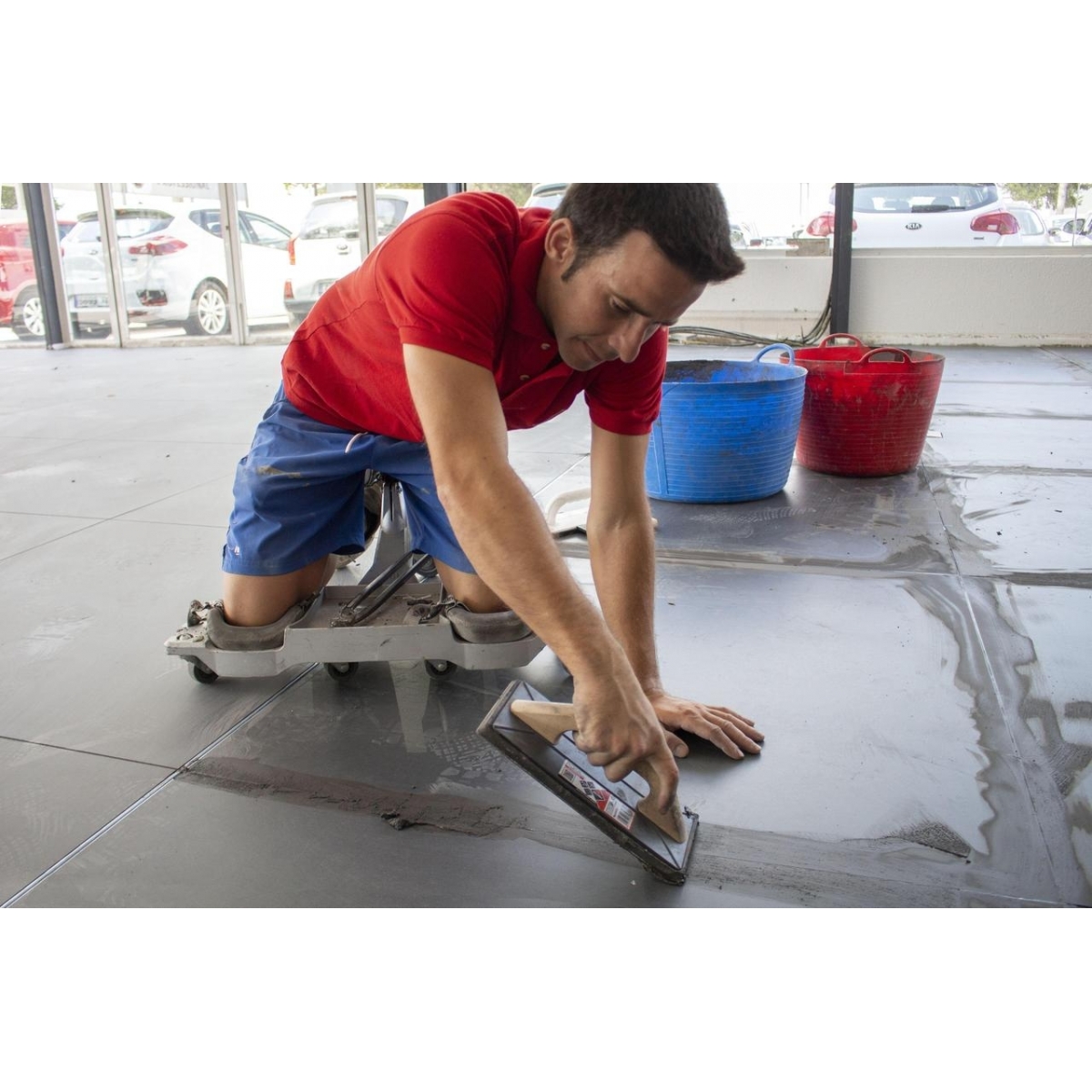 Image 4 de Truelle en caoutchouc pour joints SUPERPRO 65970