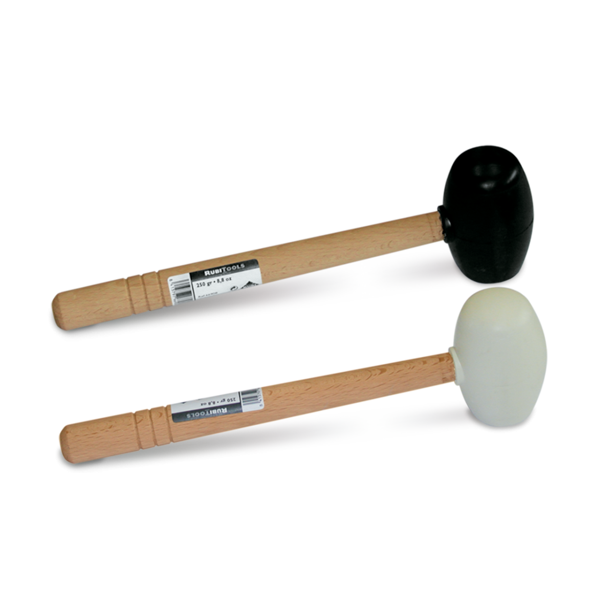 Image 2 de maillet en caoutchouc BLANC 250 gr