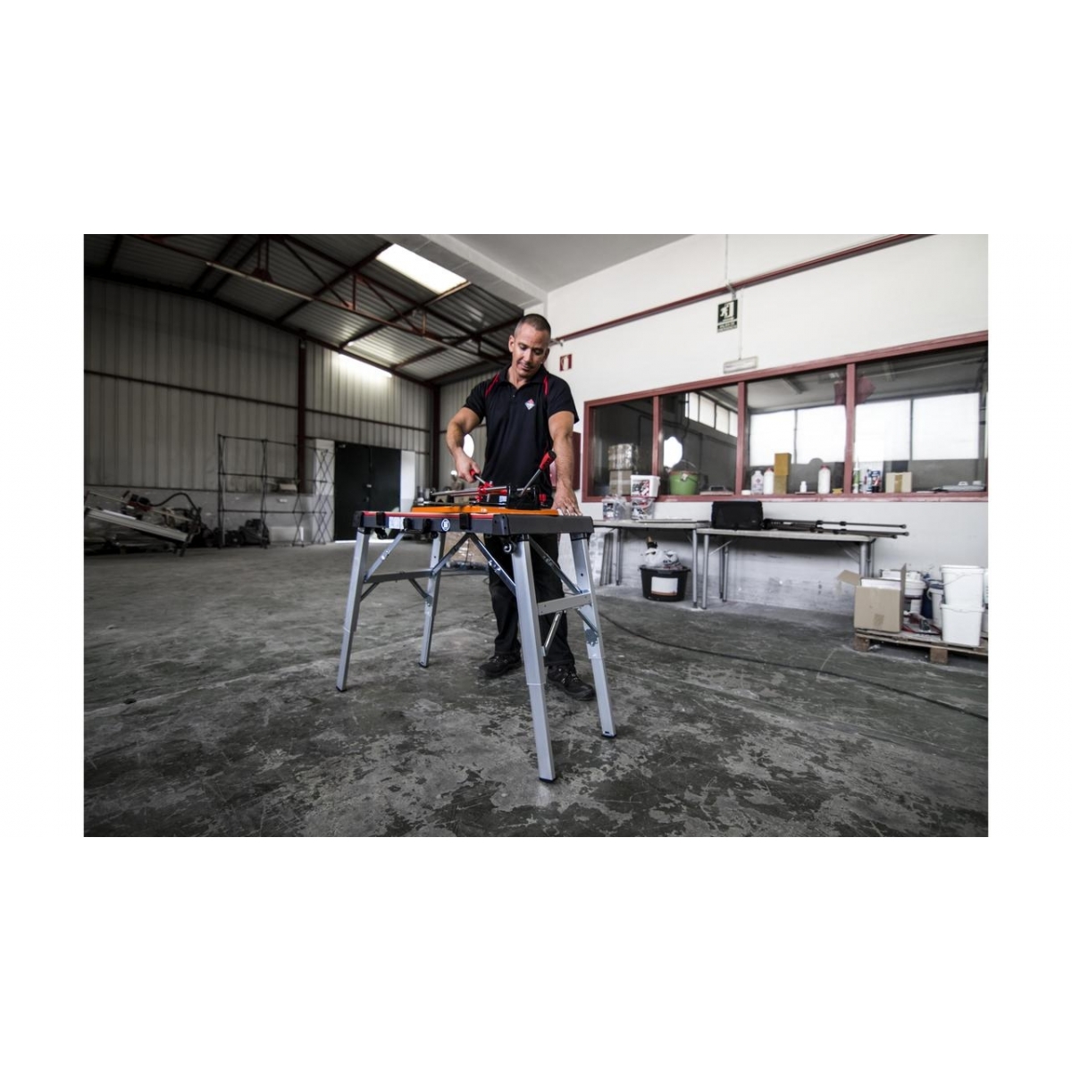 Image 19 of 4-in-1 folding work table