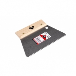 ACIER 18 cm Spatule peigne (3x3)