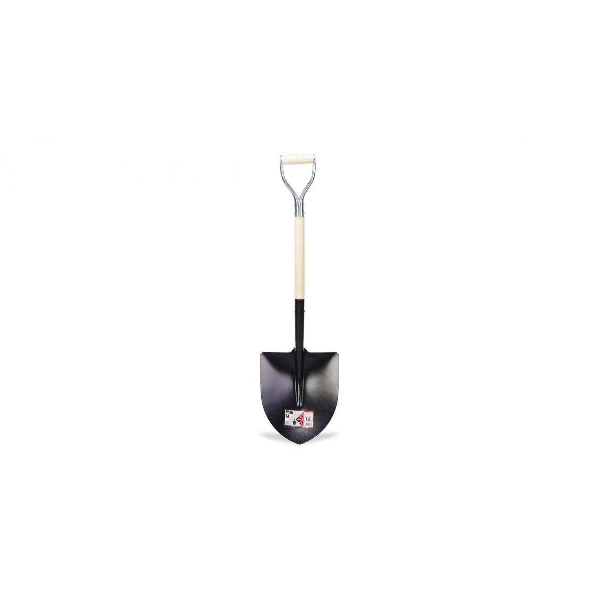 Image 1 of Wooden ring handle tip shovel