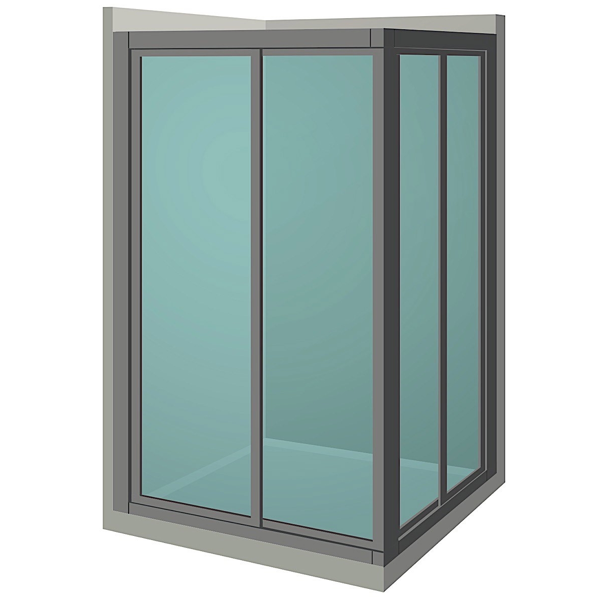 Viena ST Screen - Parois de douche - Marque Doccia