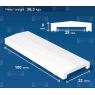 Gable Wall Cover 100x28 (Pack 5 units)