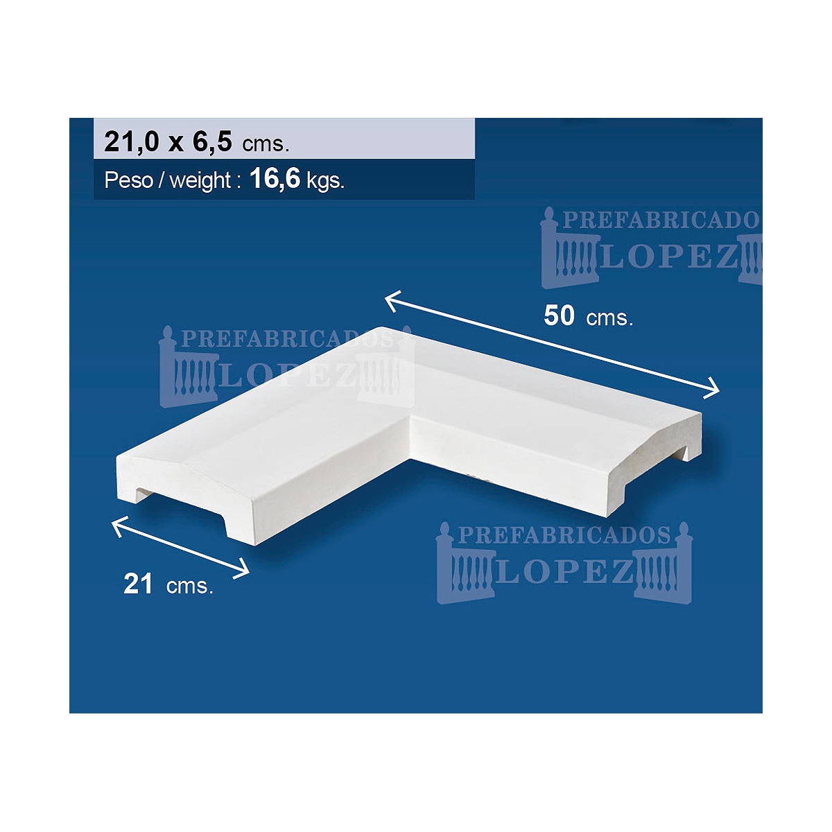 Eckwandabdeckung zu Dos Aguas 22 (ud)