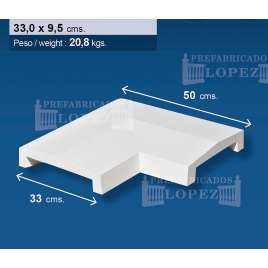 Coin de la couverture murale à Dos Aguas 33 (ud)